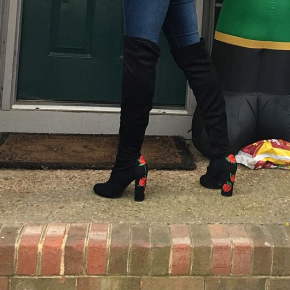 Knee high boots